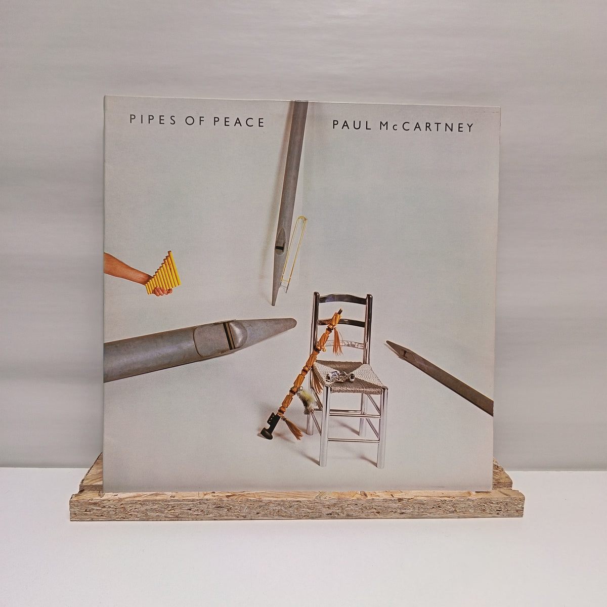 Paul McCartney pipes of peace vinyl record EX/EX PCTC 1652301