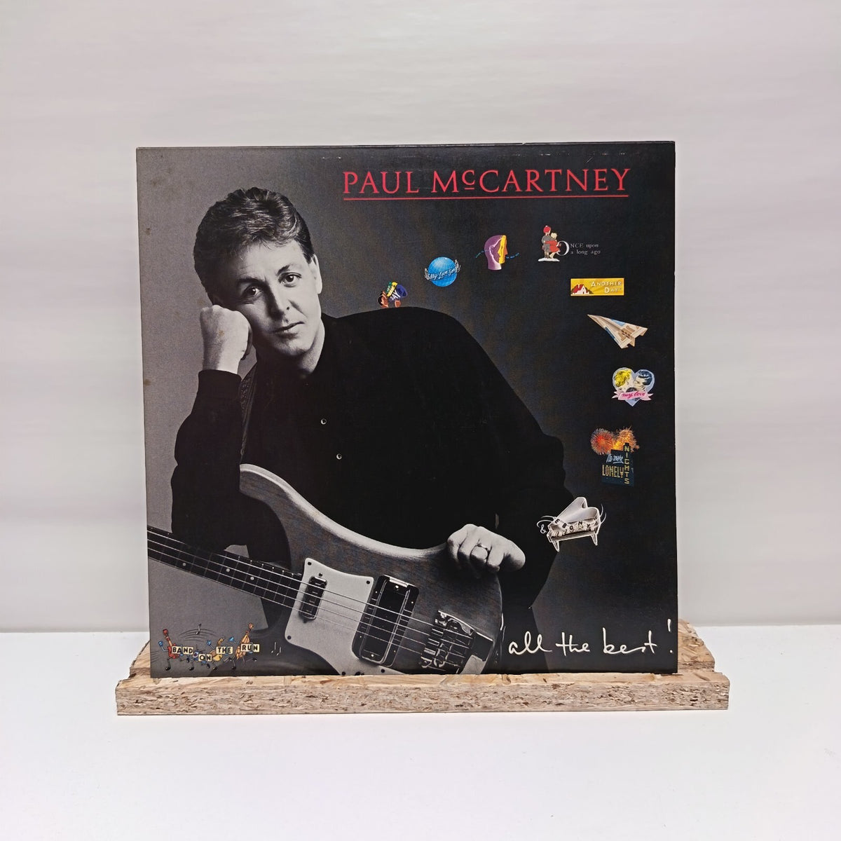 Paul McCartney all the best double vinyl record VG+/VG PMTV1