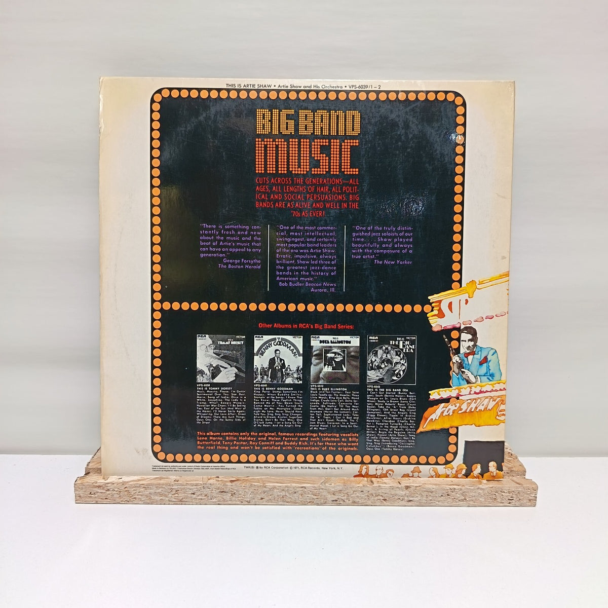 Artie Shaw this is double vinyl record VG+/VG+ VPS-6039/1-2