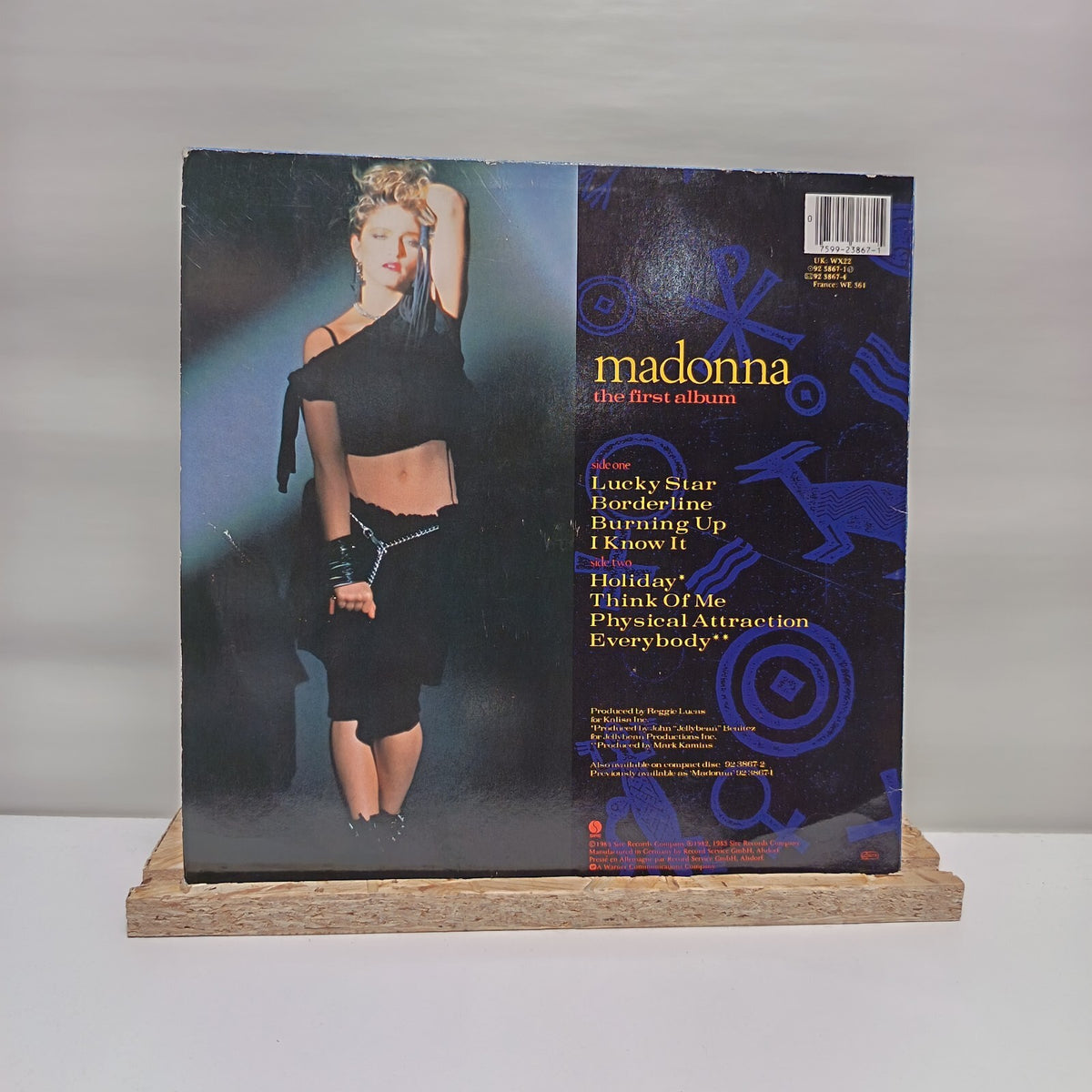 Madonna the first album vinyl record VG+/VG+ 92 3867-1