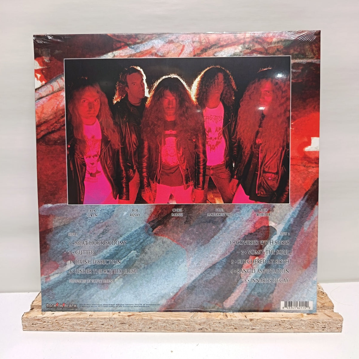 Cannibal Corpse butchered at birth vinyl record BOBV1180LP