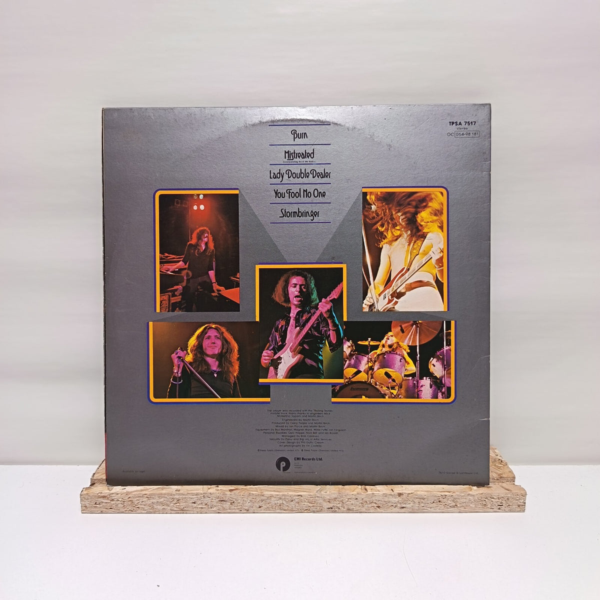 Deep Purple made in europe vinyl record VG+/VG+ TPSA 7517