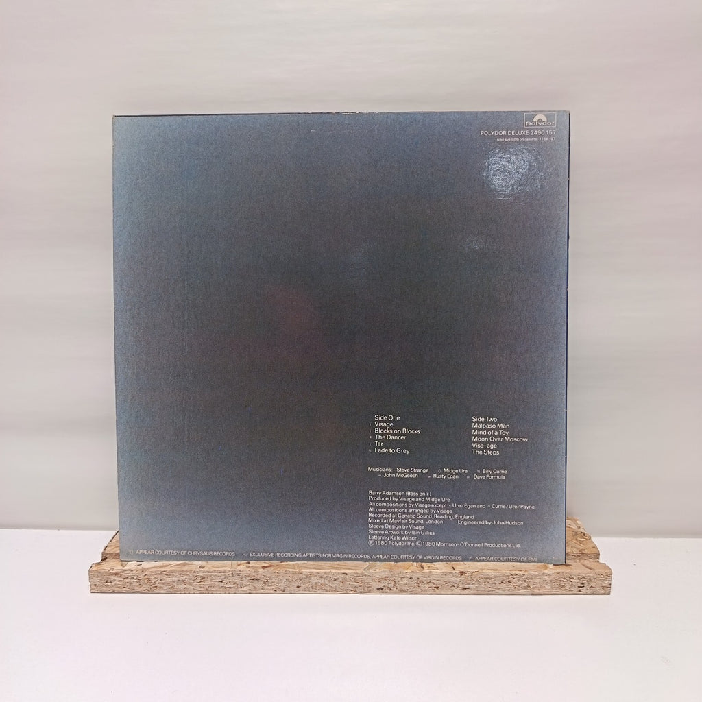 Visage self titled vinyl record VG+/VG+ 2490 157