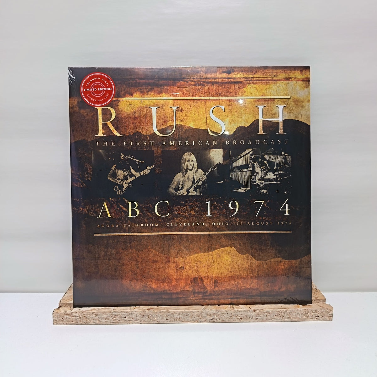 Rush abc 1974 double vinyl record