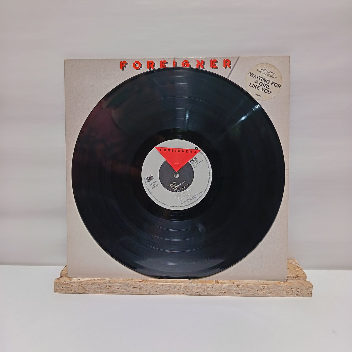 Foreigner 4 vinyl record VG+/VG+ K 50796