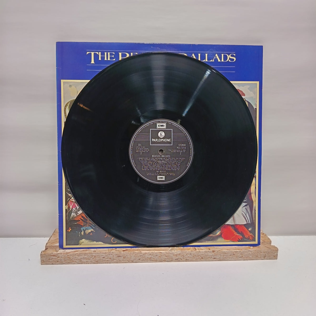 The Beatles ballads vinyl record VG+/VG PCS 7214