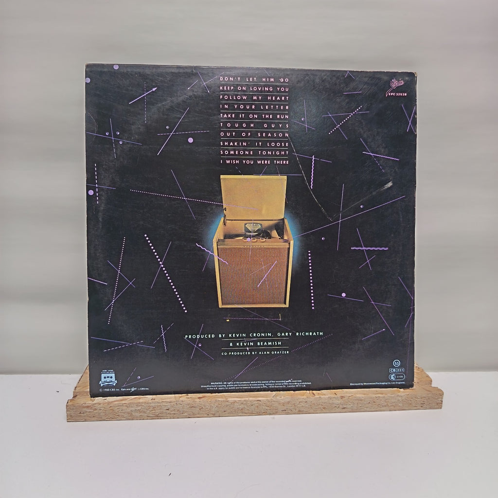 Reo Speedwagon hi infidelity vinyl record VG+/VG+ EPC 32538