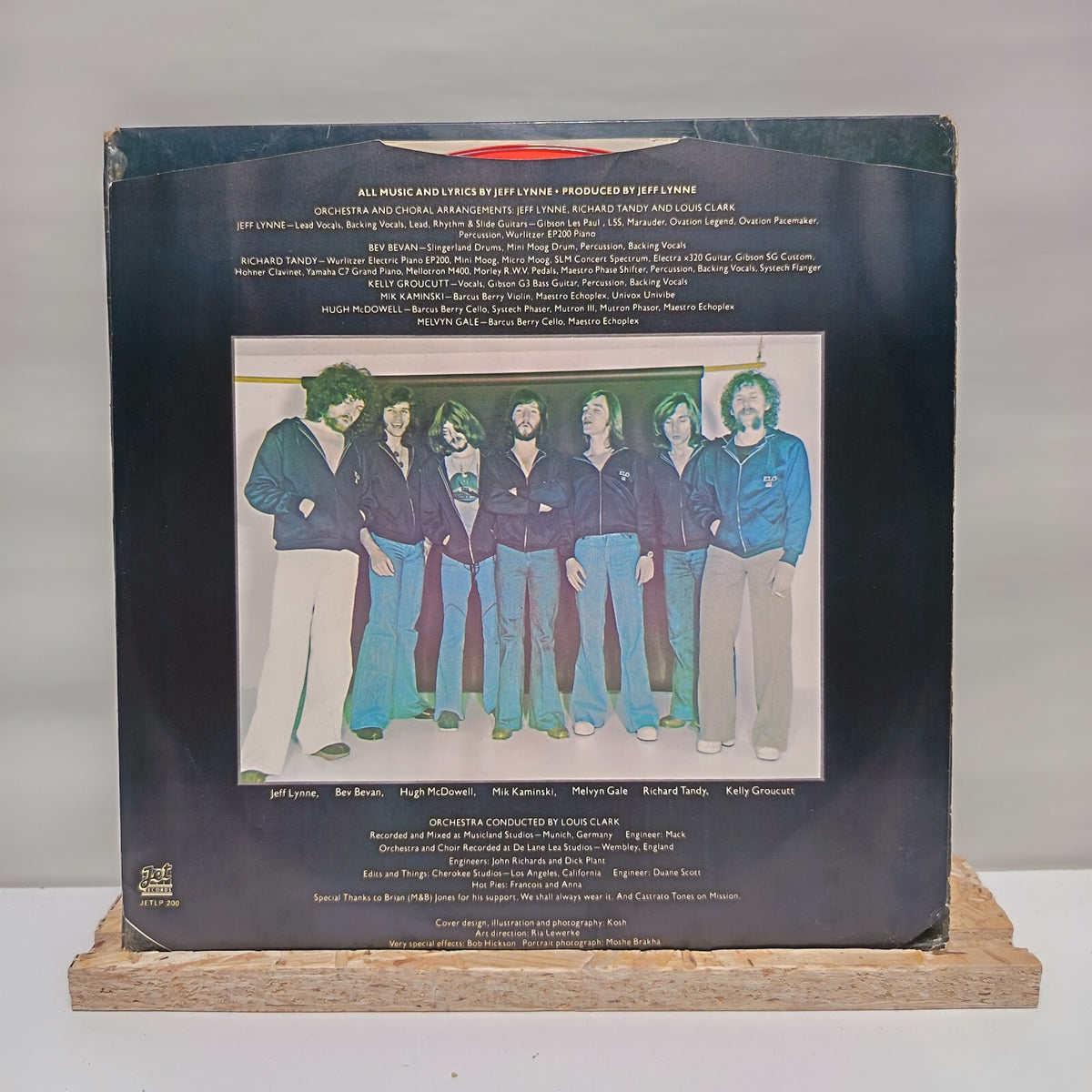 Electric Light Orchestra a new world record vinyl record VG+/VG JETLP 200