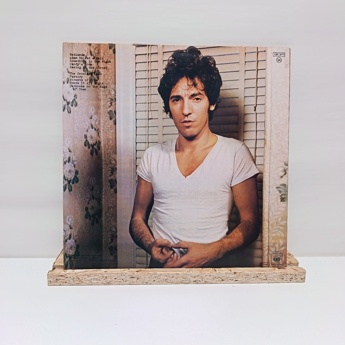 Bruce Springsteen darkness on the edge of town vinyl record VG+/VG+ 86061