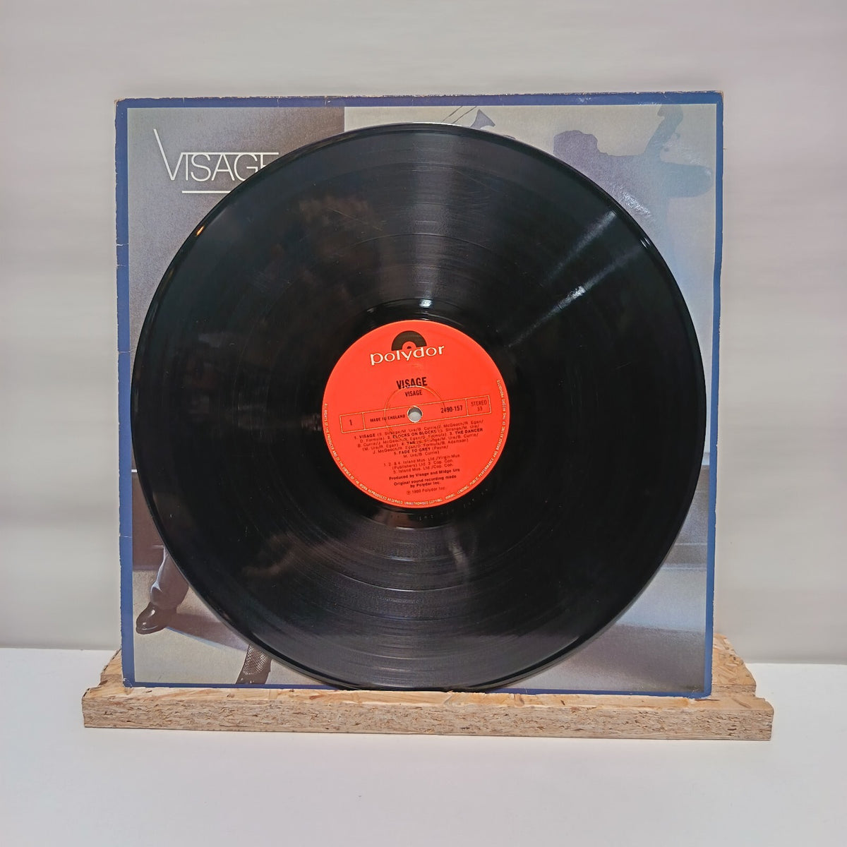Visage self titled vinyl record VG+/VG+ 2490 157