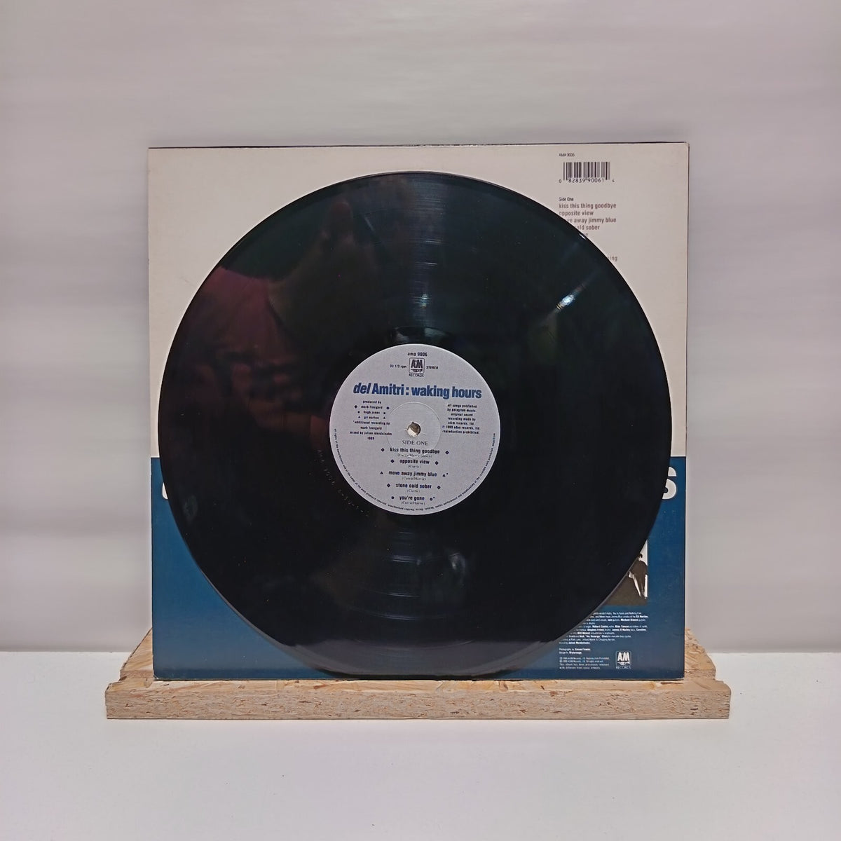 Del Amitri waking hours vinyl record EX/VG+ AMA 9006