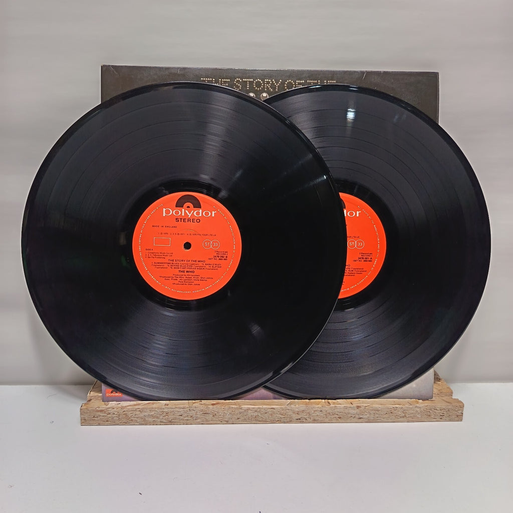 The Who the story of the who double vinyl record EX/VG+ 2683 069