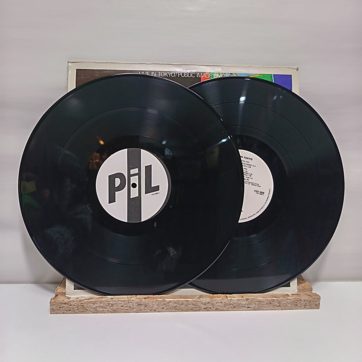 Public Image Limited live in tokyo double vinyl record 1983 VG+/VG+ VGD 3508