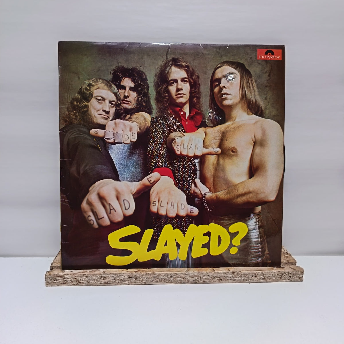 Slade slayed? vinyl record 1972 A1/B1 VG+/VG+ 2383-163 A
