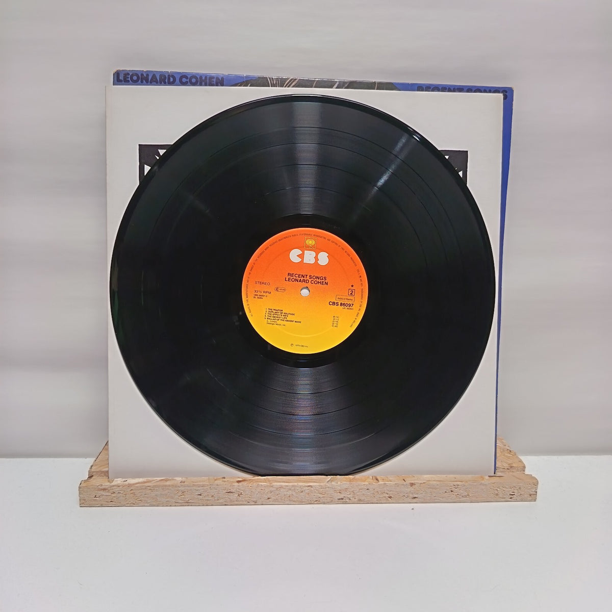 Leonard Cohen recent songs vinyl record VG+/VG+ 86097