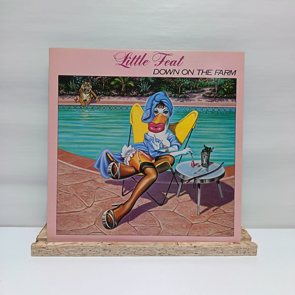 Little Feat down on the farm vinyl record EX/EX K56667