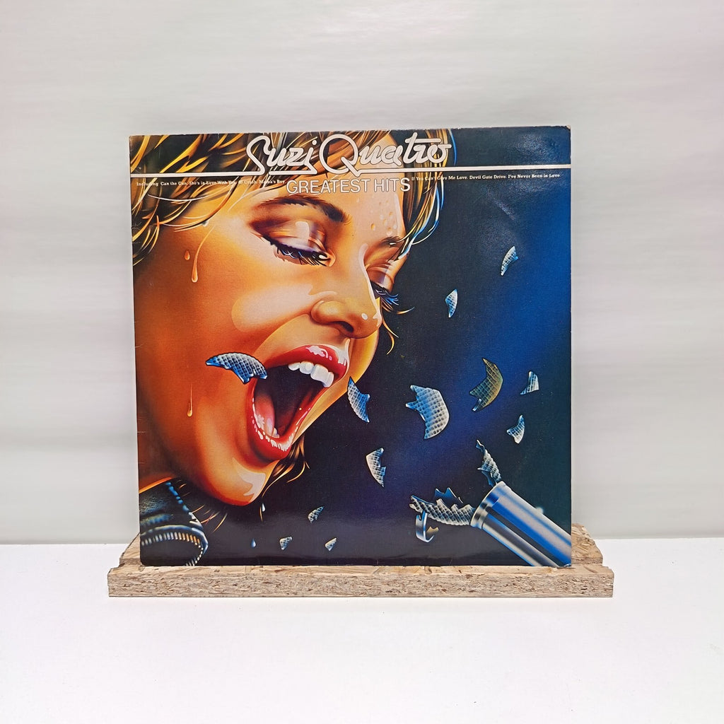Suzi Quatro greatest hits vinyl record VG+/VG+ EMTV24