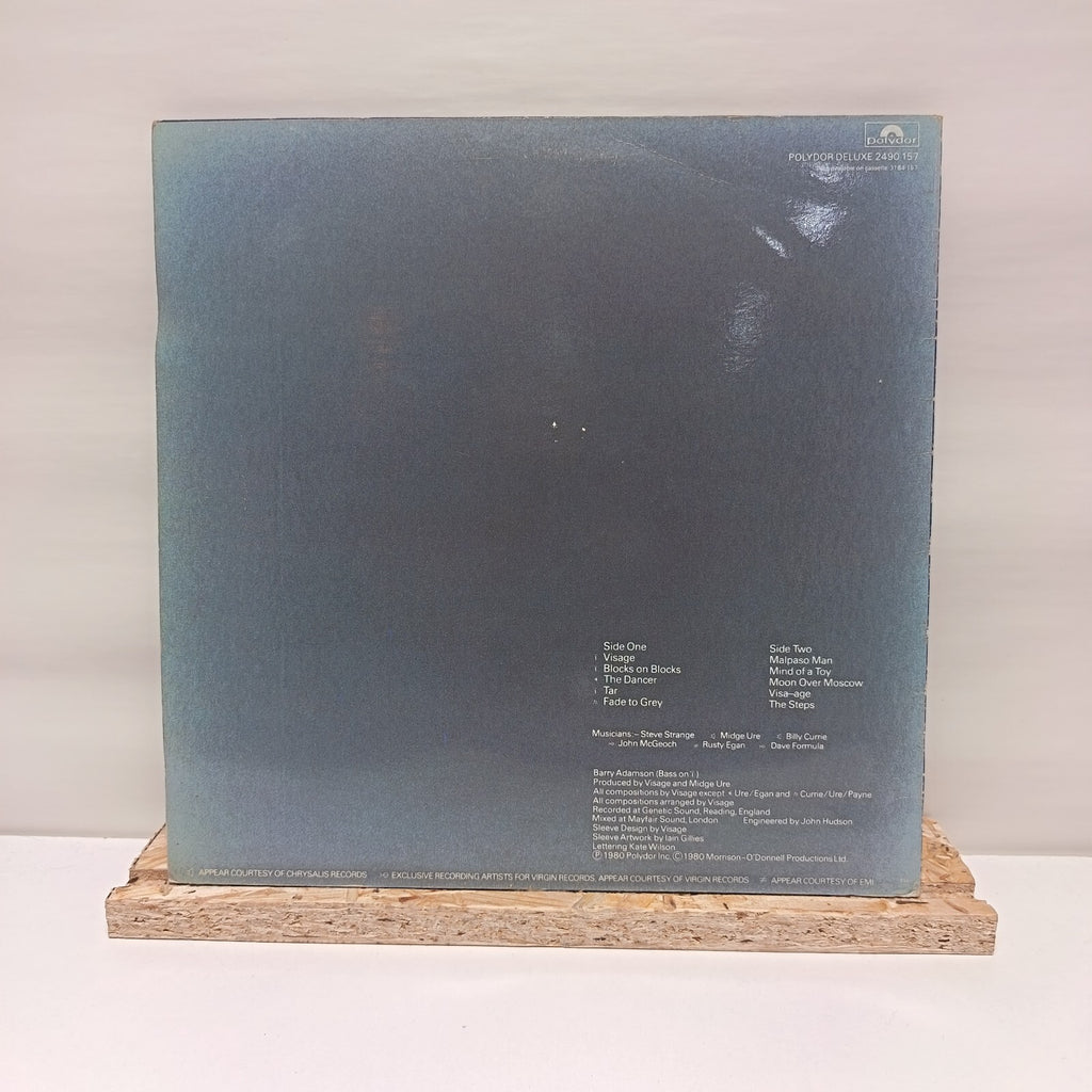Visage self titled vinyl record VG+/VG+ 2490 157