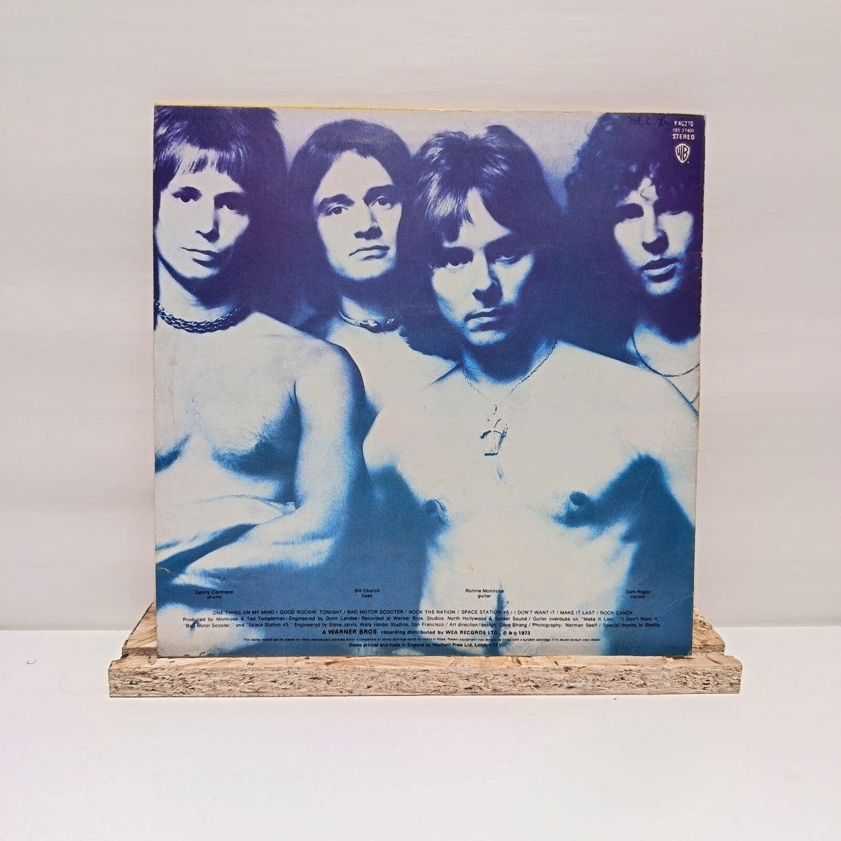 Montrose self titled vinyl record VG+/VG K46276
