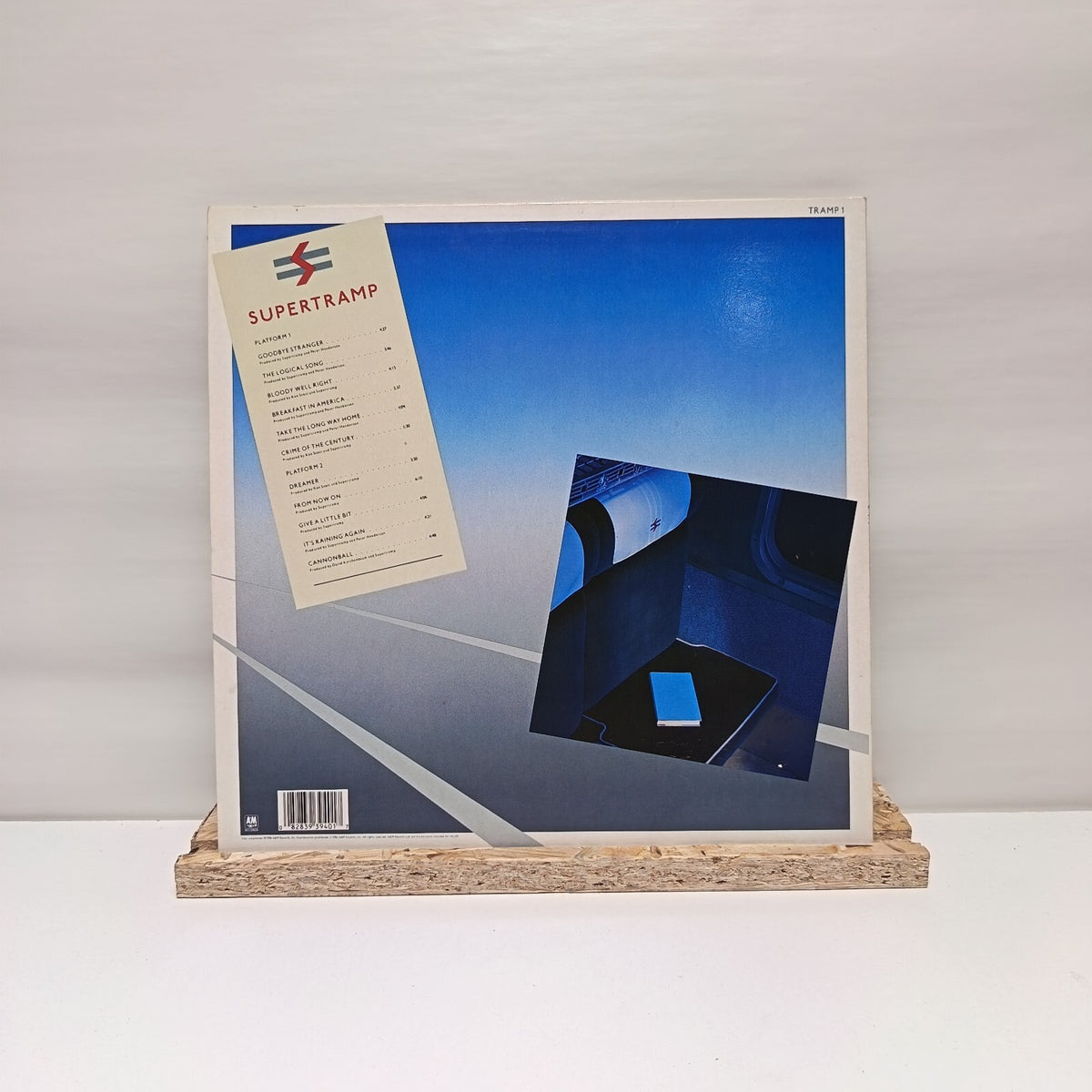 Supertramp the autobiography of supertramp vinyl record EX/EX TRAMP1