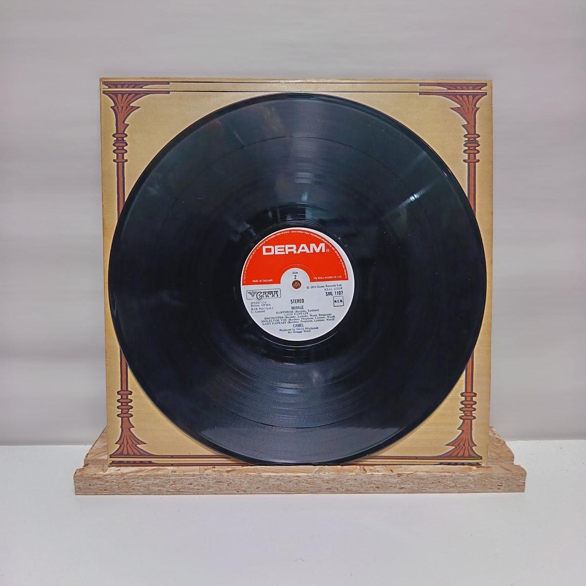 Camel mirage vinyl record 1974 VG+/VG+ SML 1107