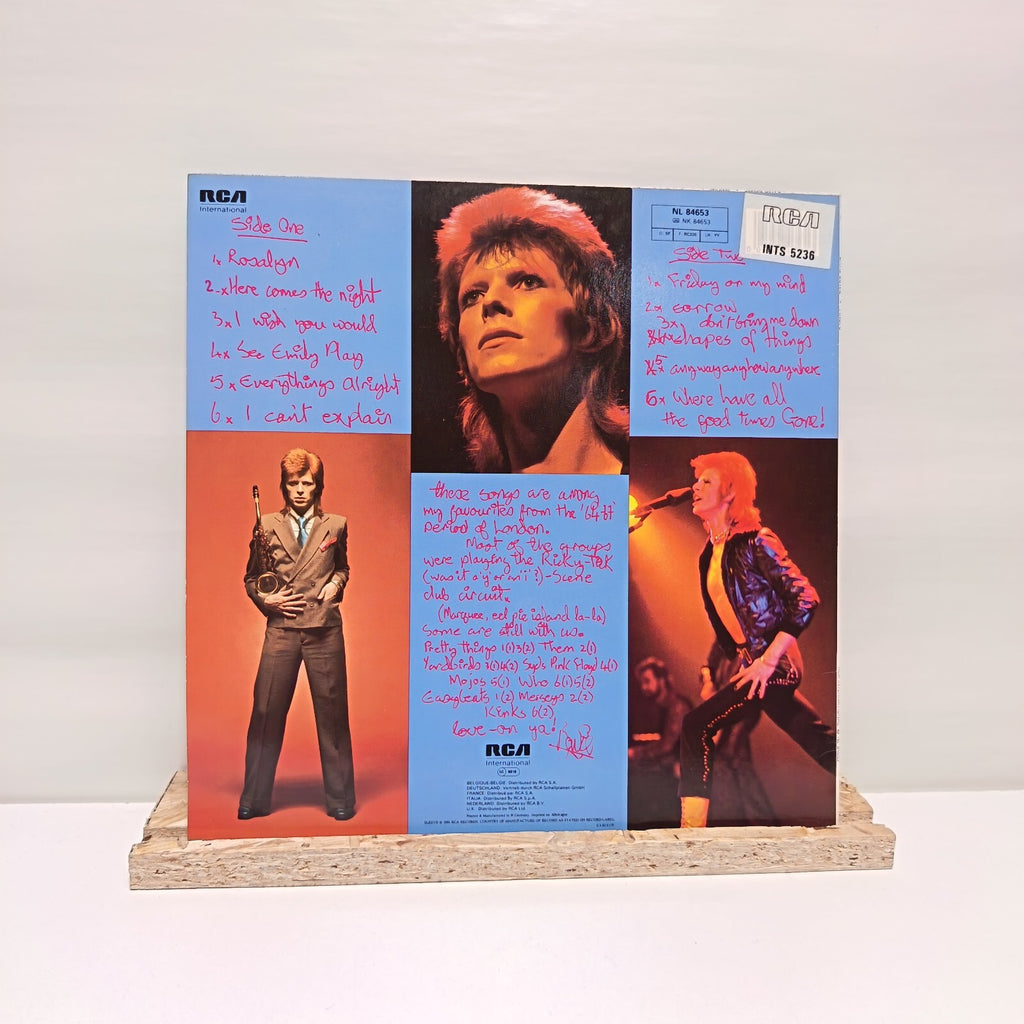 David Bowie pinups vinyl record EX/EX NL 84653