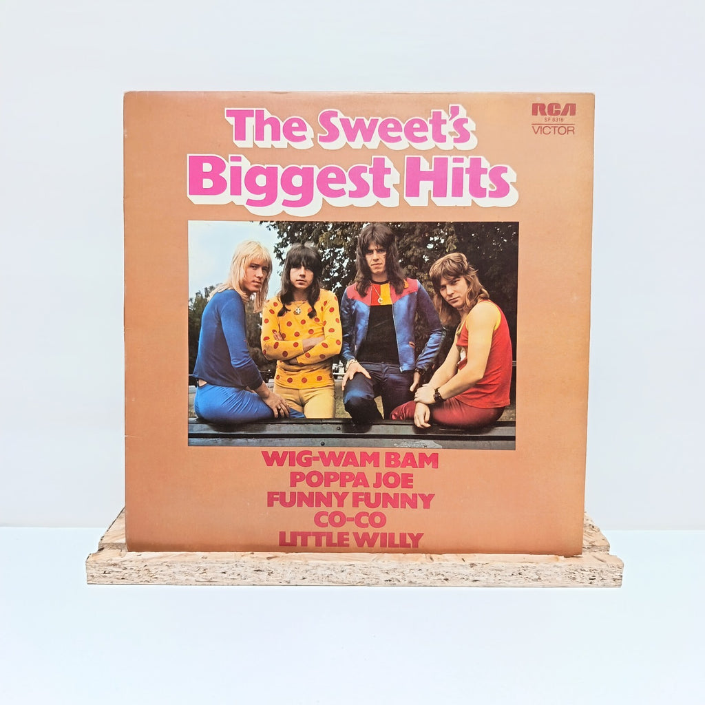 The Sweet biggest hits vinyl record VG+/VG+ SF 8316