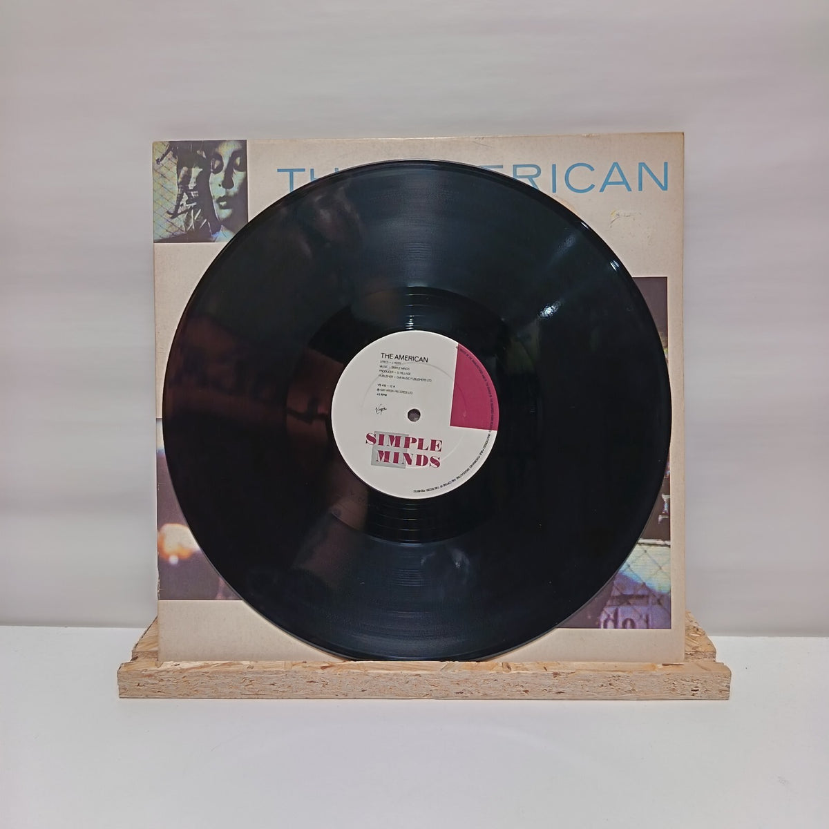 Simple Minds the american vinyl record 12" VG+/VG VS 110-12