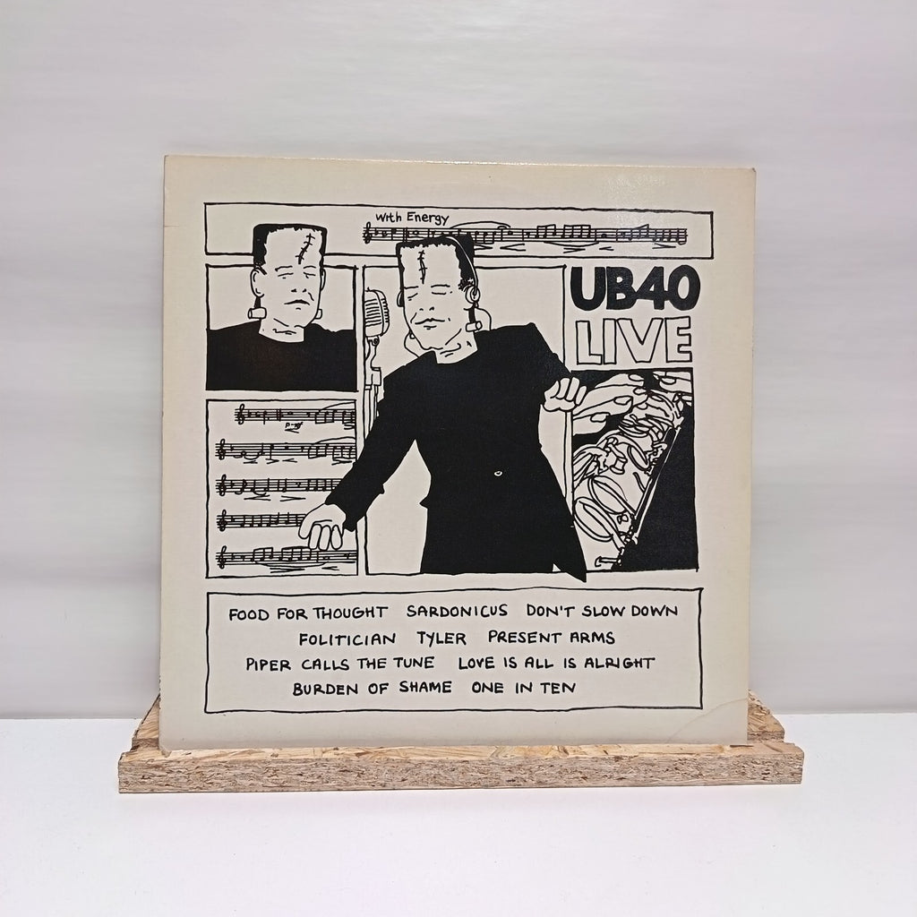 UB40 live vinyl record VG+/VG+ LP DEP 4