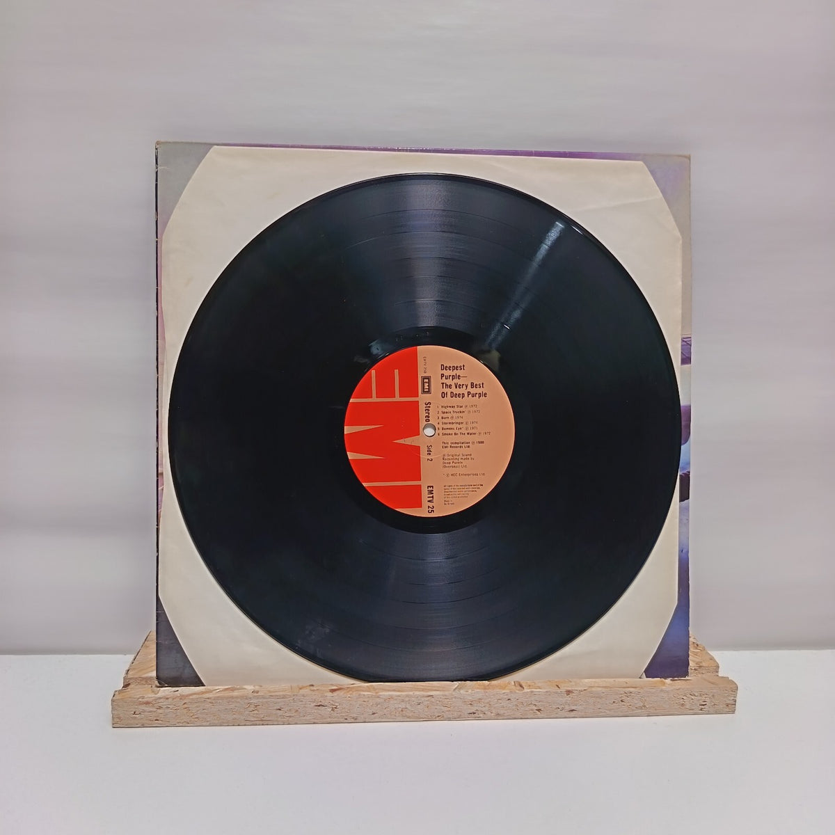 Deep Purple deepest purple the very best of viny record VG+/VG+ EMTV 25