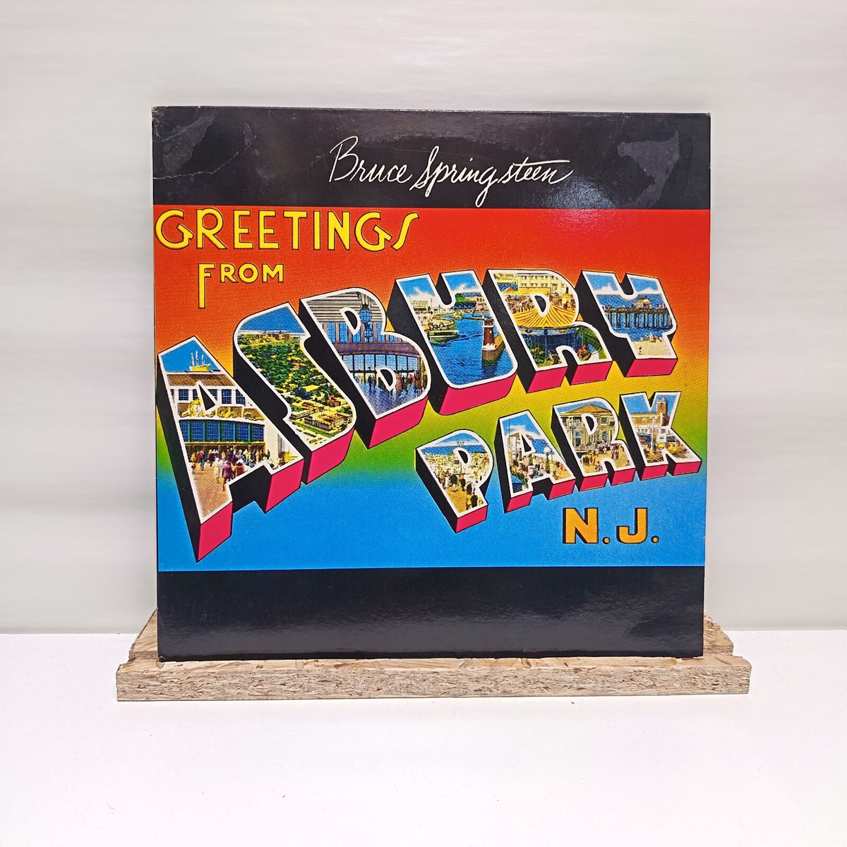 Bruce Springsteen greetings from asbury park vinyl record VG+/VG+ 65480