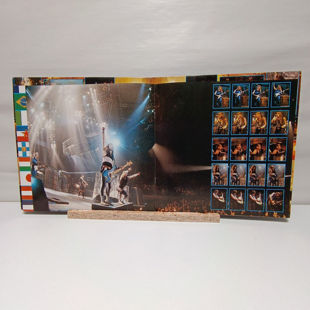 Iron Maiden live after death double vinyl record 1985 VG+/VG+ RIP1