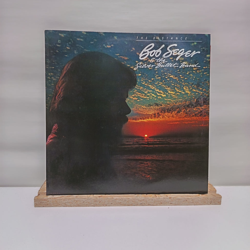 Bob Seger & the Silver Bullet Band the distance vinyl record VG+/VG EST 12254