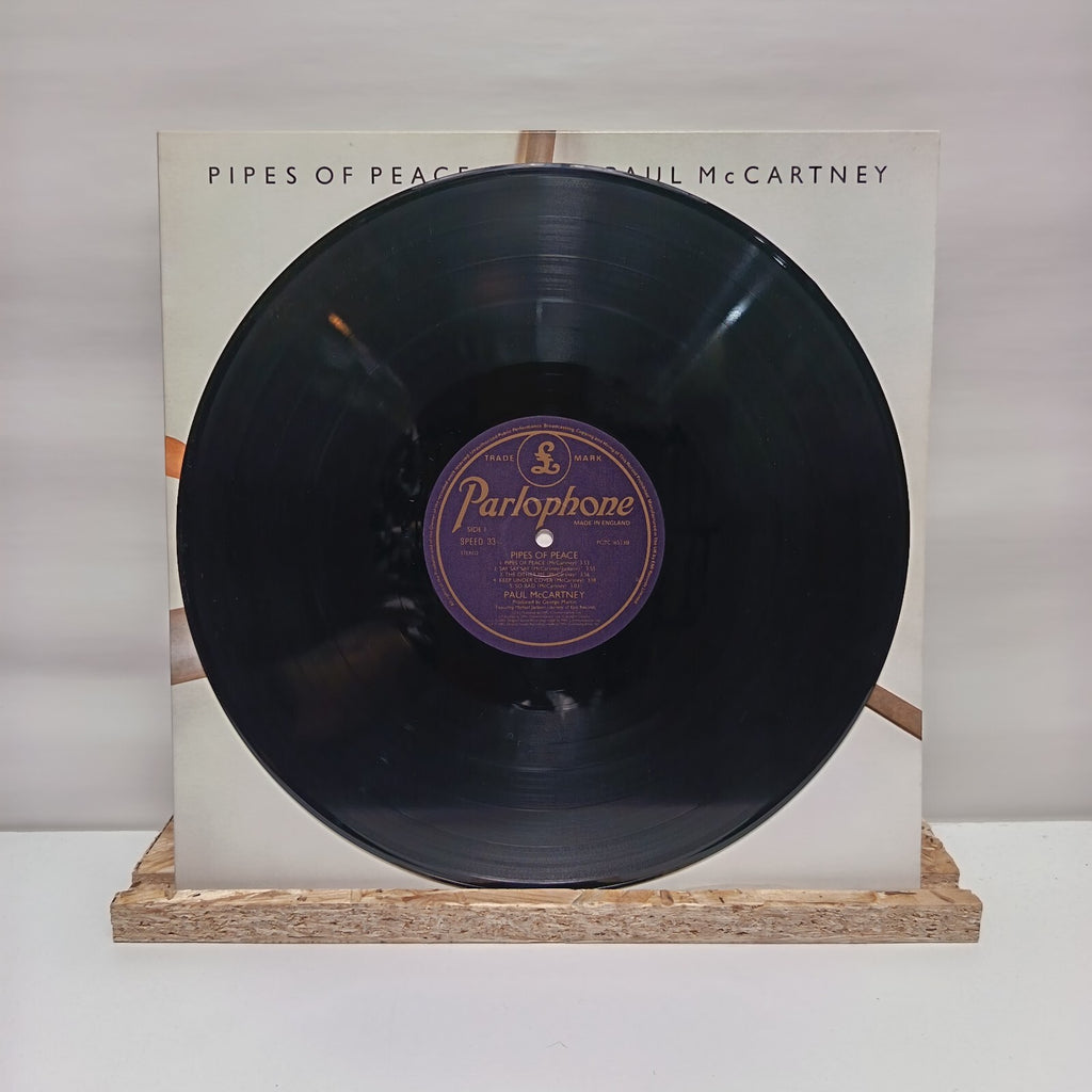 Paul McCartney pipes of peace vinyl record VG+/VG+ PCTC 1652301