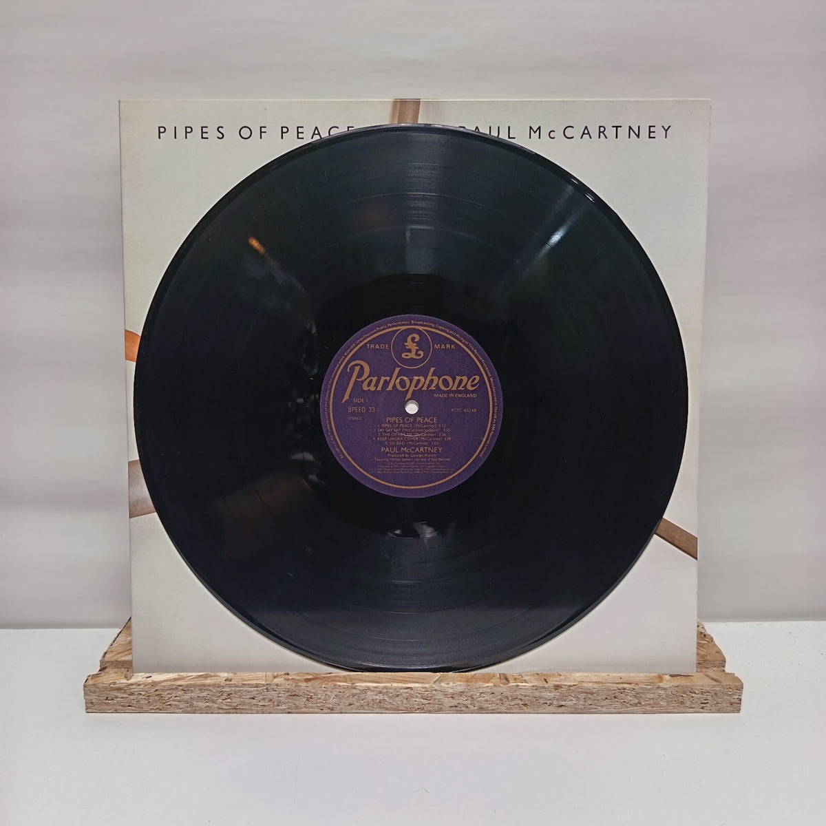 Paul McCartney pipes of peace vinyl record VG+/VG+ PCTC 1652301