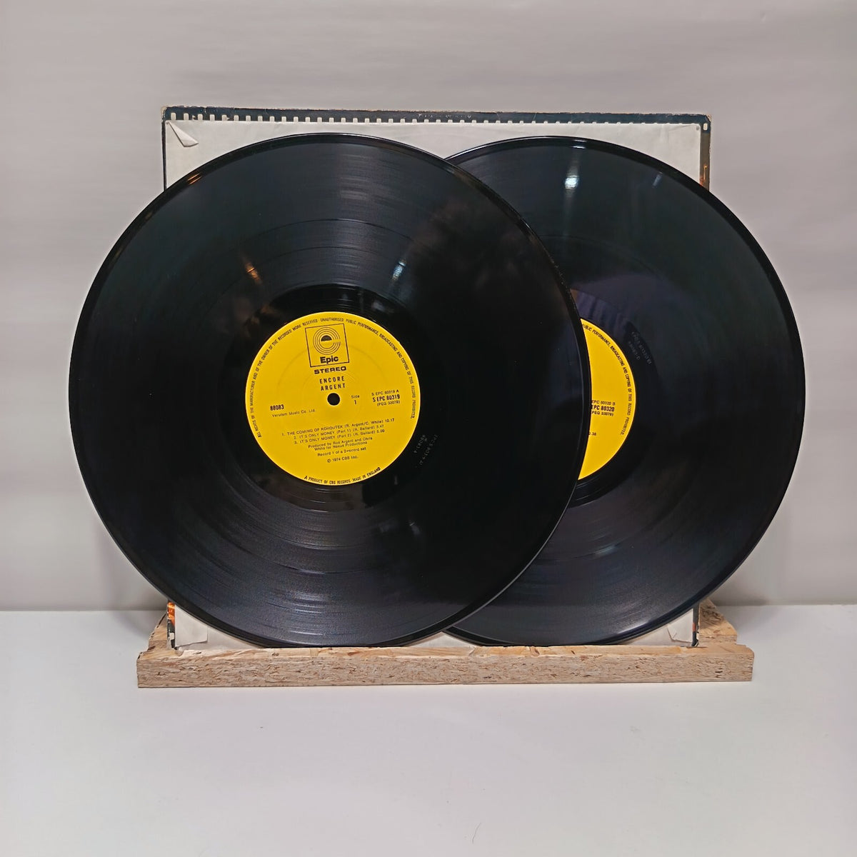 Argent encore double vinyl record VG+/VG+ EPC 88083