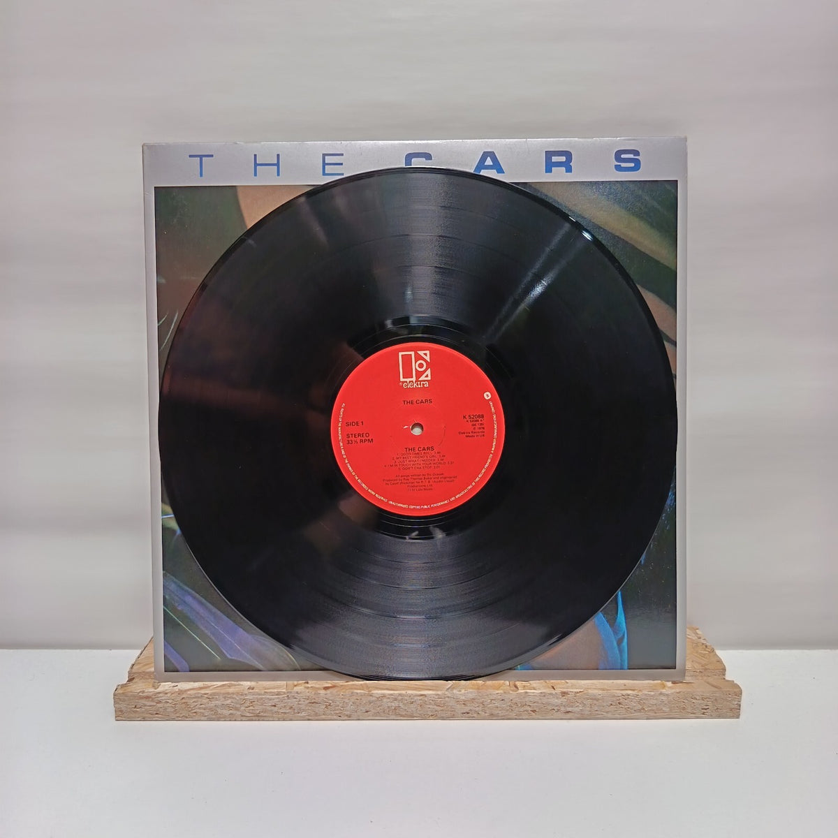 The Cars self titled vinyl record EX/EX K52088