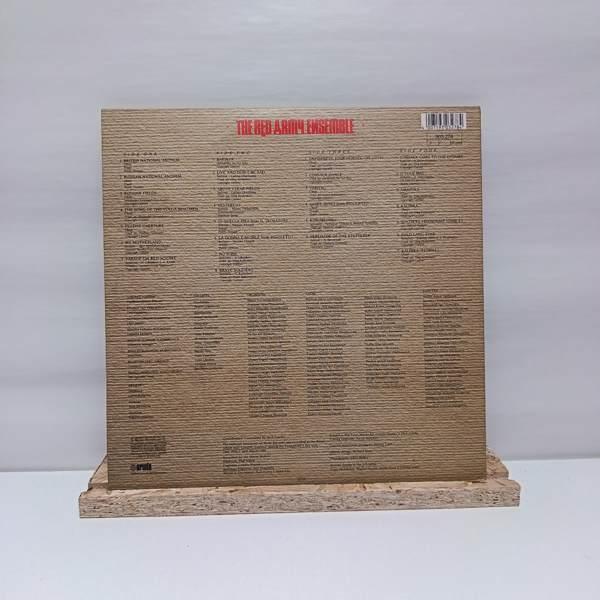 The Red Army Ensemble at the royal albert hall double vinyl record VG+/VG+