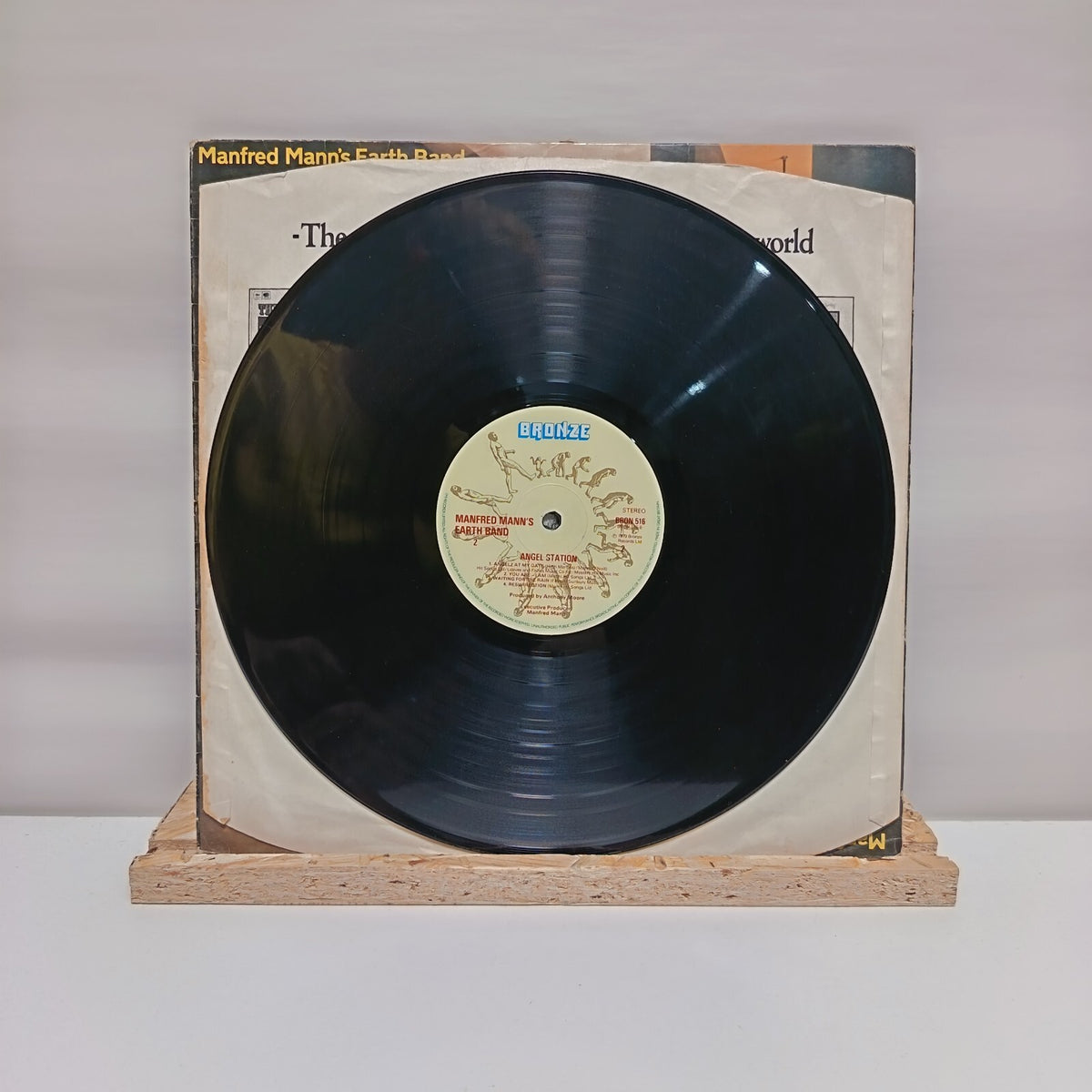 Manfred Mann angel station vinyl record VG+/VG+ BRON 516