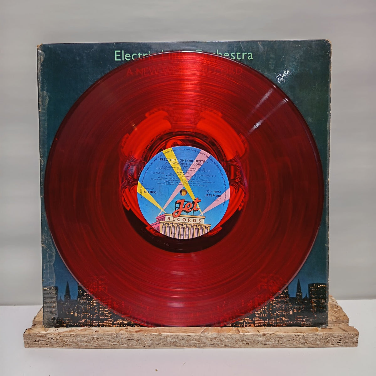 Electric Light Orchestra a new world record vinyl record VG+/VG JETLP 200