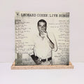 Leonard Cohen live songs vinyl record EX/VG+ 88985435341