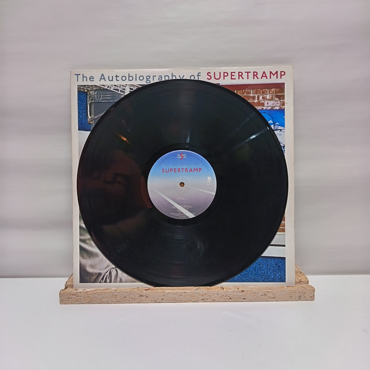 Supertramp the autobiography of supertramp vinyl record EX/EX TRAMP1
