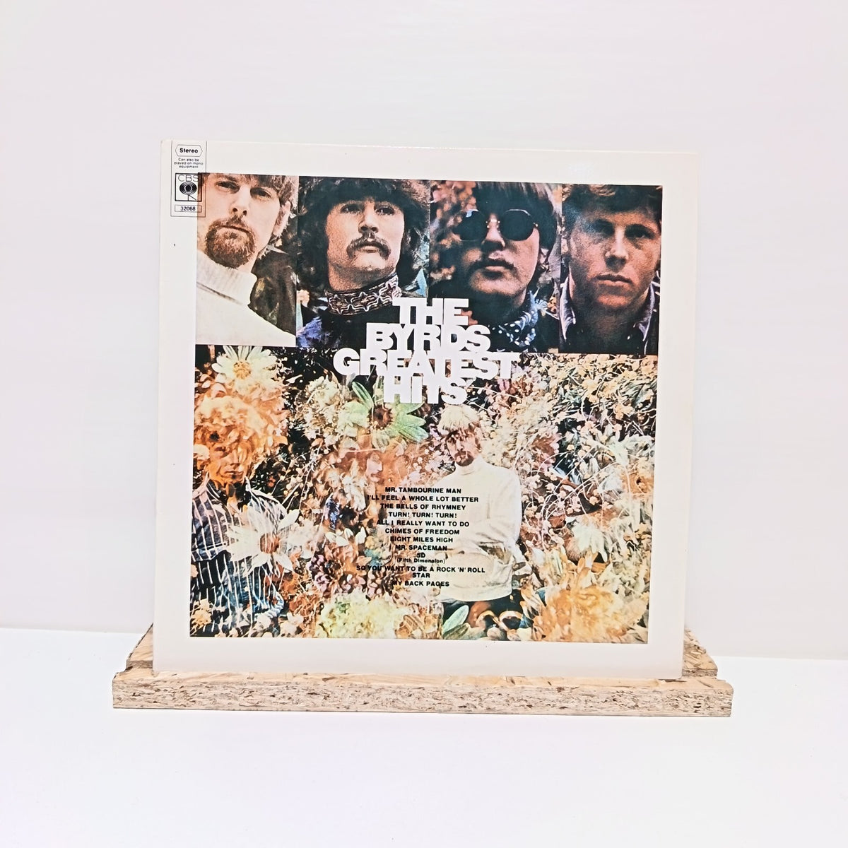 The Byrds greatest hits vinyl record VG+/VG+ 32068