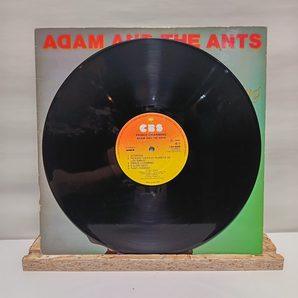 Adam And The Ants prince charming vinyl record VG+/VG+ 85268
