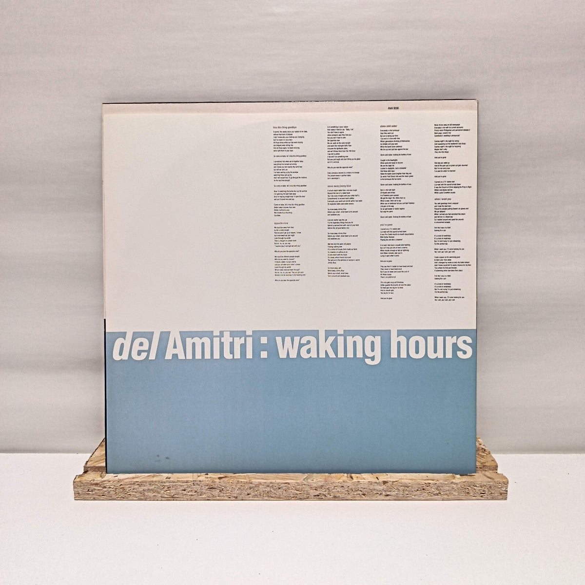 Del Amitri waking hours vinyl record EX/VG+ AMA 9006