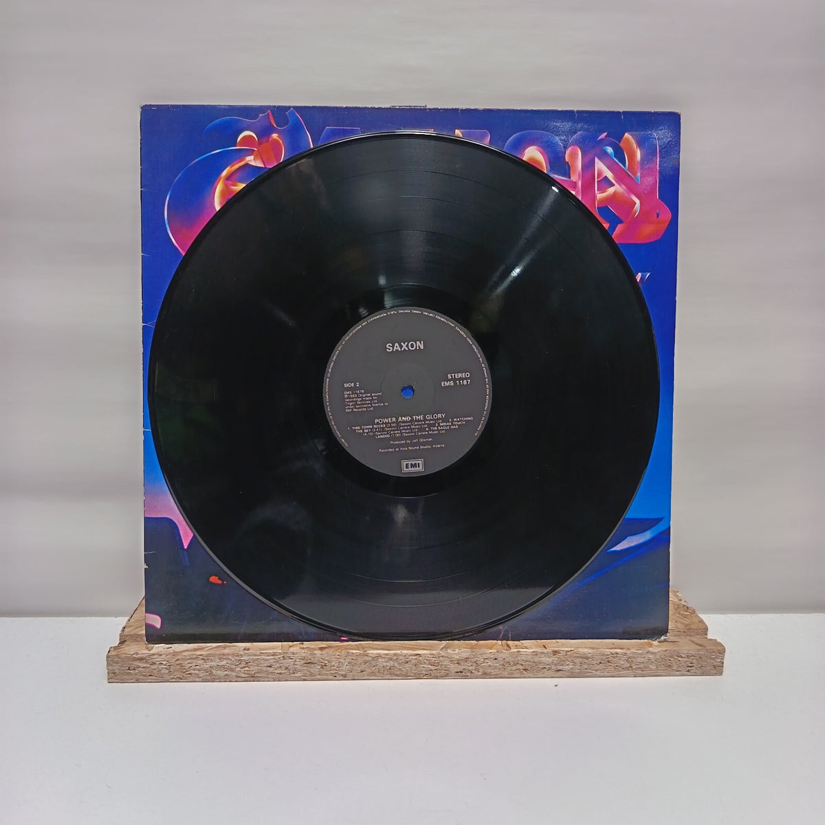 Saxon power & the glory vinyl record VG+/VG+ EMS 1167