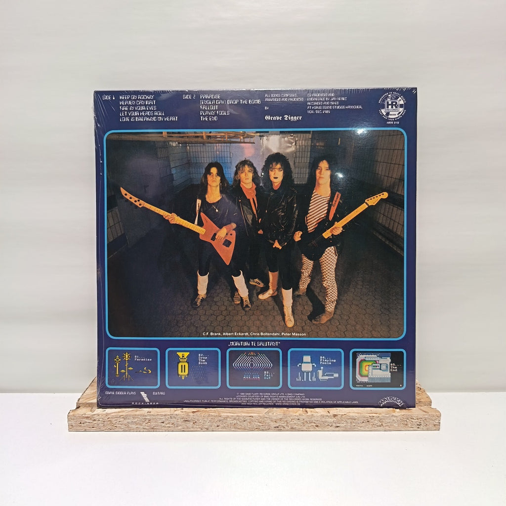 Grave Digger war games vinyl record