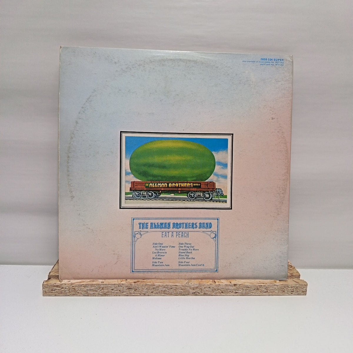 The Allman Brothers Band eat a peach double vinyl record VG+/VG+ 2659 034