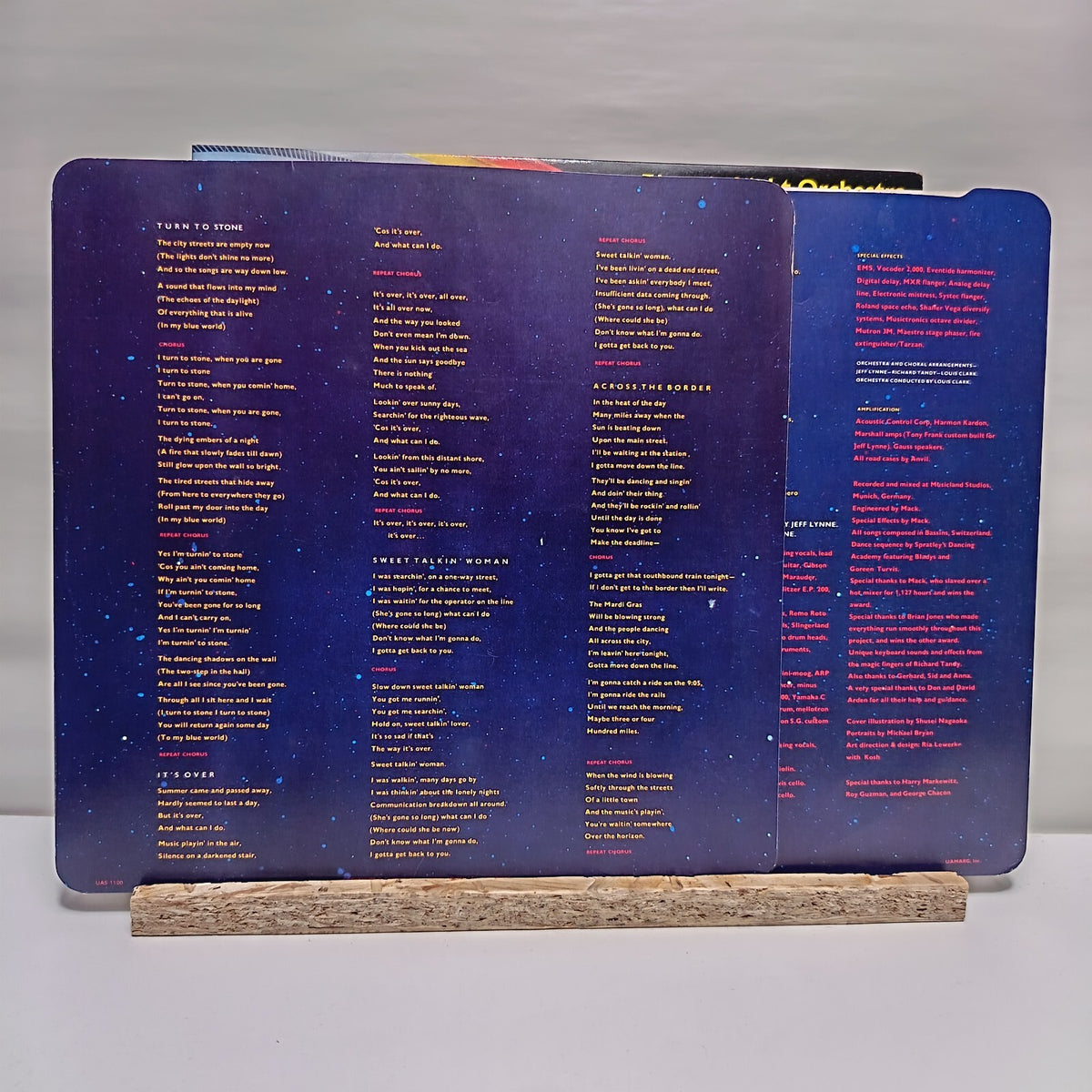 Electric Light Orchestra out of the blue double vinyl record VG+/VG+ UAR 100
