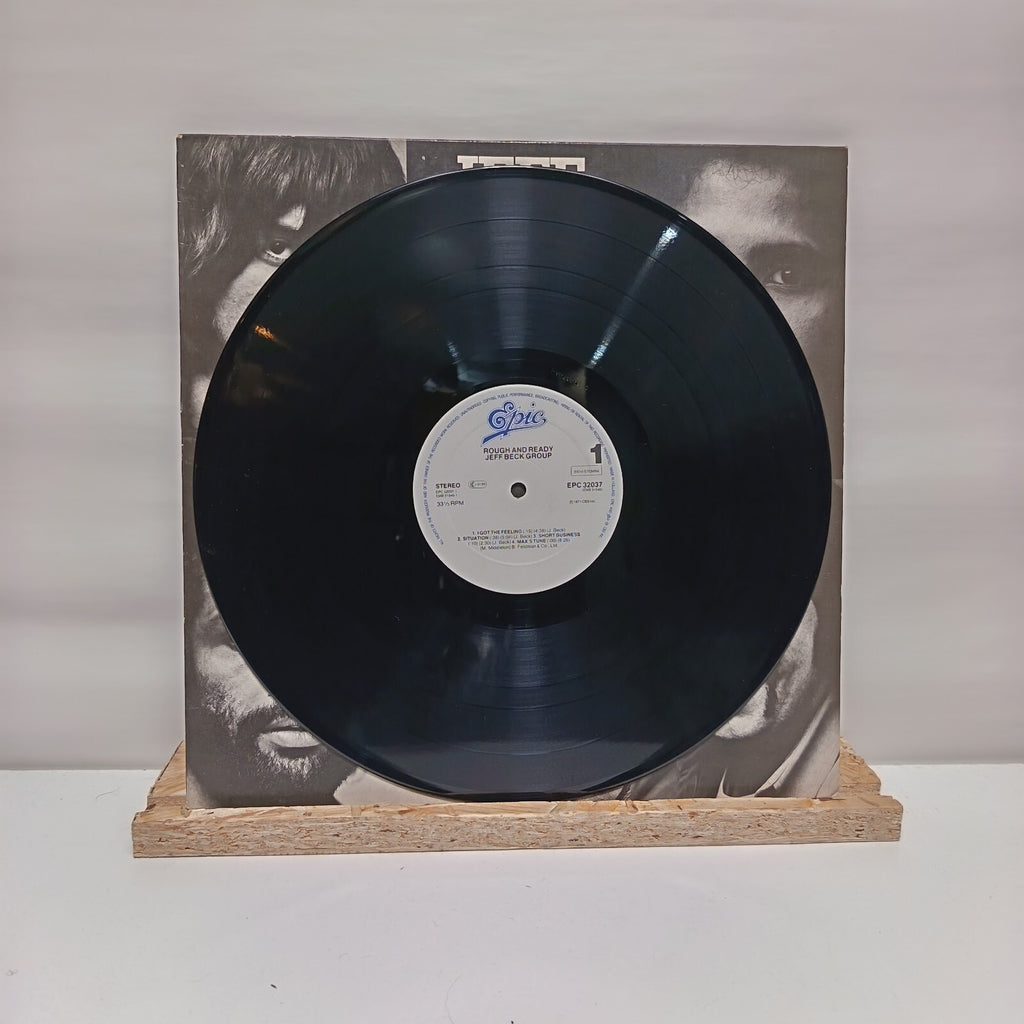 Jeff Beck Group rough and ready vinyl record VG+/VG+ 32037